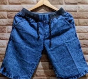 PAKET PROMO COD 100 RB DAPAT 3 PCS CELANA JEANS RIP CELANA JEANS PENDEK PINGGANG KARET MAX BB 80 kg by asya