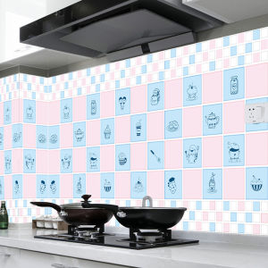 สติกเกอร์ติดครัว กันน้ำมันกระเด็น กันน้ำกันเชื้อรา ทนร้อน เพิ่มความสวยงามในห้องครัวดูสะอาดตา