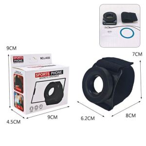 JUTBONG ic Suspension Running Phone Holder 360° Rotatable Portable Wrist Phone Stand  for Magsafe Cell Phone Arm Wrist Band Cycling