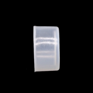 Round Button Switch Protective Sleeve Silicone Push Button Safety Covers Clear Button Protector for Prevent Misoperation