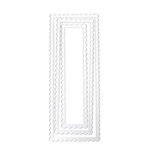 Layered Lace Die Cut Decorative Embossing Paper Die Carbon Steel Cutting Dies For Card Making Scrapbooking Bookmarks