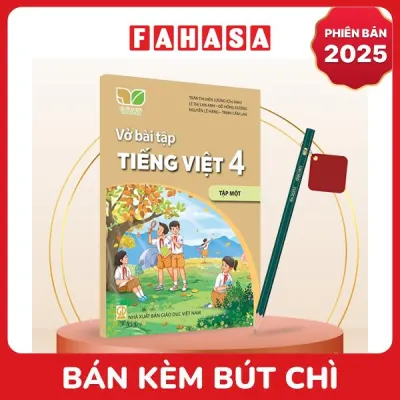 Sách Giáo Khoa Vở Bài Tập Tiếng Việt 4 - Tập 1 (Kết Nối) (Phiên Bản 2025) - Kèm Bút Chì
