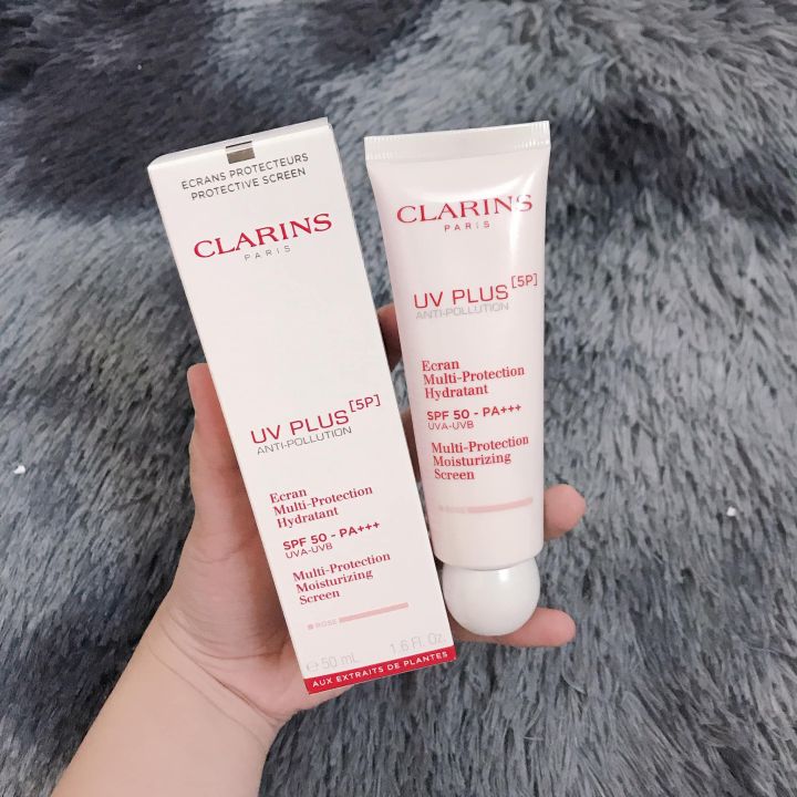 日焼け止め CLARINS UV PLUS [5P] ANTI-POLLUTION 50ml 圧倒的な素肌感、最新*の5P UVプロテクション - UVプラス 5P