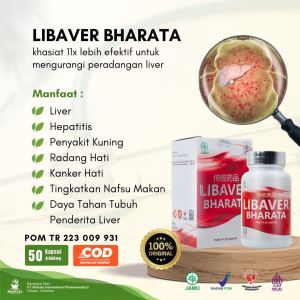LIBAVER BHARATA Obat Herbal Liver Hepatitis Kanker Tumor Hati Sirosis Abses Perut Bengkak Menguning