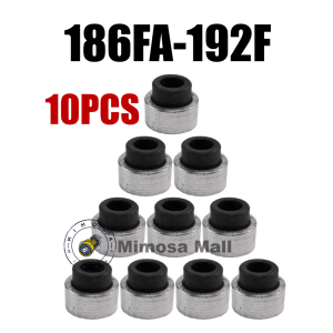 Mimosa Mall 10PCS Nozzle Retainer Fuel injector Cap 170F 178F 186F 186FA 188F 192F Aircooled Diesel Engine