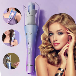 COD+Style Fashion USB Recharge  Automatic 360 hair curler Curling Iron Tourmaline Fashion Curly Hair Curling Wand Temperature Control Hair Styling Ceramic Tool