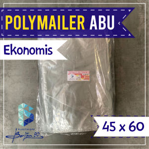 Plastik Polymailer Abu 45x60 Cm / Plastik Packing Ekonomis . Plastik  LDPE Plastik Packing OLShop
