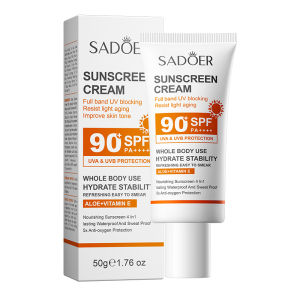 SADOER SPF90 PA++++ Sunscreen 50g Sunblock Lotion Whitening Cream UVA&UVB Protection Long Lasting  Sunscreen