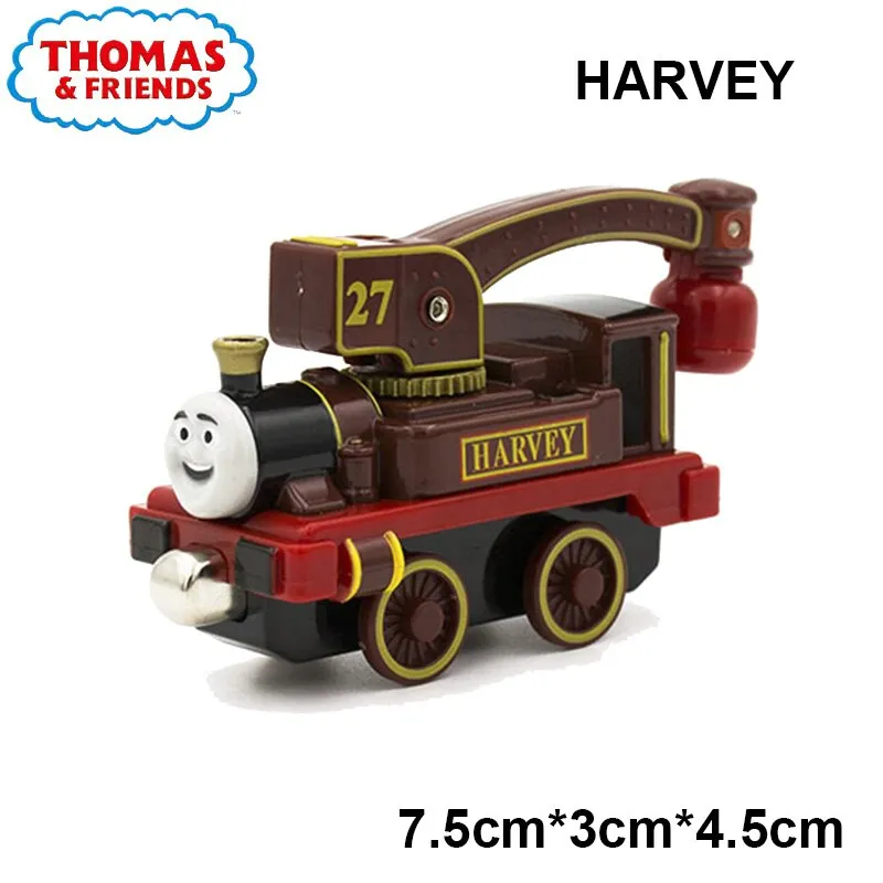 Thomas And Friends Harvey Train Set Toy 1:43 Alloy Magnetic