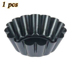 12Pcs Pan Mold Tart Quiche Flan Cake Non-stick Pie Pizza Mold Cupcake Egg Tart Tartlet Baking Mold Muffin Cup Pizza Pan Bakeware