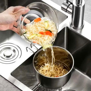 Rổ Lọc Rác Bồn Rửa Chén Ngăn Tắc Bồn Rửa Bằng Inox Không Gỉ Tiện Lợi