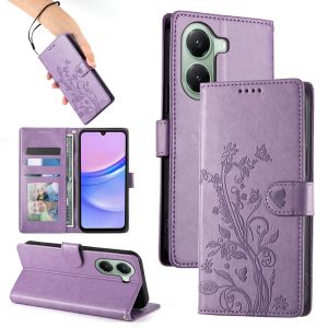 Ốp lưng lật thời trang cho Xiaomi mi POCO X7 F7 X6 M6 F6 X3 Pro/POCO X3 NFC vỏ điện thoại Hoa May Mắn Ví da khe cắm thẻ từ tính