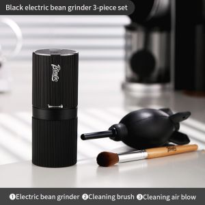 Bincoo Electric Coffee Grinder Small Portable Coffee Maker Set Hand Brewed Coffee Machine Set Home