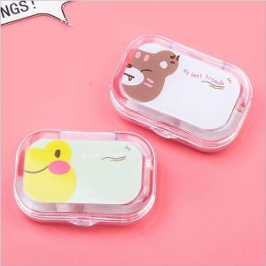 Tempat Softlens Softlen Karakter Line Besar Soflen Travel Kit Lenscase Lensa Kontak Aksesoris Softlens Kaca Pelengkap Softlens Gratis Ongkir Bisa COD