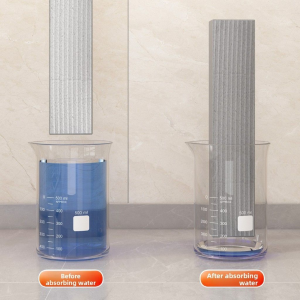 Mini Foldable Squeeze Mop Portable Wet and Dry Cleaning Tool for Bathroom Kitchen and Glass