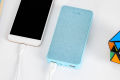 Pin sạc dự phòng Polymer 15.000mAh Type C PD QC3.0 Xmobile PowerBox P72D Xanh ( Likenew ). 