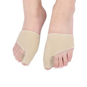 [SG SELLER]1Pair Toe Separator Hallux Valgus Bunion Corrector Orthotics Feet Bone Thumb Adjuster Correction Pedicure Sock Straightener