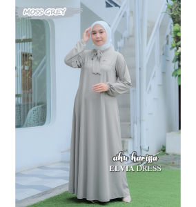Elvia Daily Dress  by AKU KARISSA Bahan Rib Skate