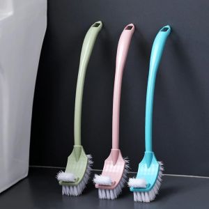 Chổi cọ bồn cầu 2 đầu cán dài 40cm bàn chải chà bồn cầu nhà vệ sinh nhà tắm 2 đầu làm sạch mọi góc Vuadienmay