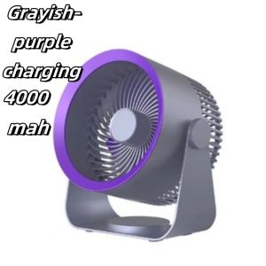 SG【stock】Wireless USB Rechargeable Cycling fan Desktop Fan Desktop Fan Bathroom Office Solid quiet Adjustable Mini desktop fan throughout the room