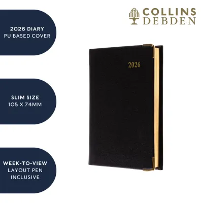Classic - Pocket - Week-To-View - Diary - 2026 Calendar Year Planner