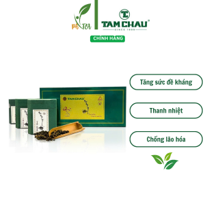 Trà Ô Long Tâm Châu Thuần Xanh Lá - Cao Cấp 300g - Chai Tiện Dụng - Tăng Cường Sức Khỏe Giảm Cholesterol Cải Thiện Chất Lượng Làn Da