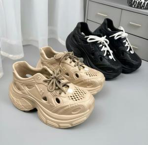 Sepatu Sneakers Wanita Korea Terbaru Tebal Tinggi Sepatu perempuan/laki-laki Olahraga Ringan Empuk