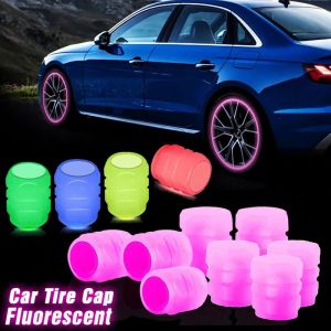 Bộ 4 nắp chụp van ô tô xe máy dạ quang phát sáng trong đêm cực đẹp mẫu mới lắp các loại xe hàng 2 lớp cao câp phụ kiện xe máy ô tô