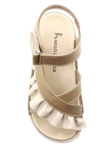 Le Bianca CH 21-01 Sepatu Sendal Anak Perempuan Fashion Rumbai Velcro