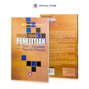 Buku Statistika / Belajar Mudah Penelitian Untuk Guru Dan Karyawan Dan Peneliti Pemula / Alfabeta