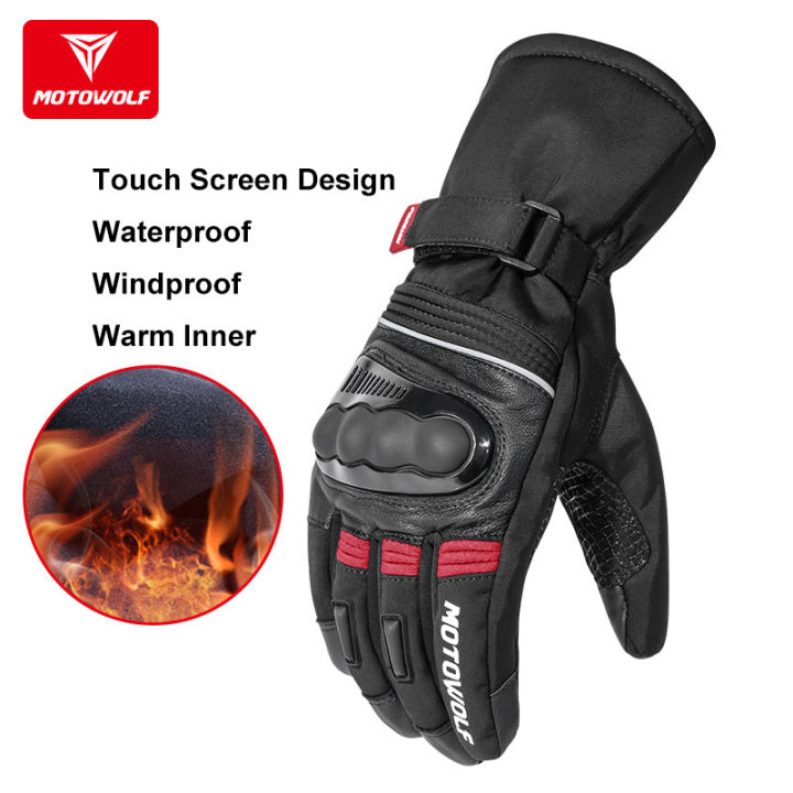 Windproof on sale gloves motorcycle