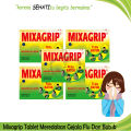 Mixagrip Flu Demam 4 Kaplet Per 5 Strip. 
