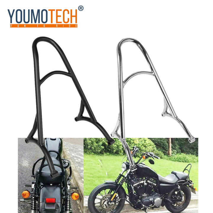 Motorcycle Back Rest Sissy Bar For Harley Sportster XL Iron 883 1200 ...
