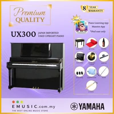 PREMIUM QUALITY Yamaha UX300 – Used Acoustic Upright Piano Japan Imported Local Refurbish Recon Piano