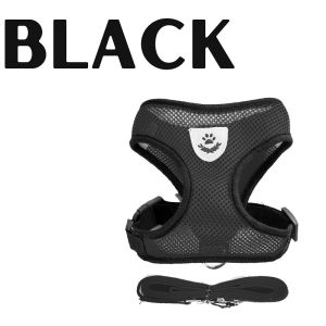 Pet Cats Dogs Cute Lattice Adjustable Vest Chest Strap Traction Rope Dog Leash