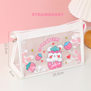 Chibi Home Care Pencil Case  Kotak Pensil l Pouch Make Up l Dompet Make Up l Dompet Kosmetik Make Up Pouch Mini Pouch kotak pensil Transparant Travel Make up HP Lucu Mudah Dibawa kotak alat tulis