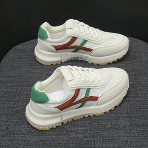 Womens shoes womens leather sneakers shock-absorbing soles antibacterial breathable it is recommended to buy a larger