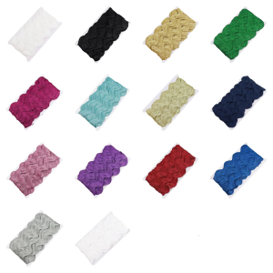 10Yards S Shape Polyester Sewing Fringe Trim 25mm Wavy Webbing Ribbon For Clothing Bag Curtain Decoration Sewing Craft