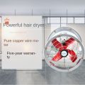 12-inch industrial exhaust fan, powerful high-speed exhaust fan, duct fan, cylindrical ventilation fan, silent axial fan, easy to clean. 