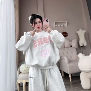 [ Rẻ Vô Địch] Áo Nỉ Sweater Nam Nữ Form Rộng Chất Nỉ Tàu Dày Thêu Chữ OBHS Phong Cách Hàn Quốc