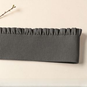 MINUTE 1 Yard Rộng Dây thun Co giãn xếp ly Nhiều màu sắc Viền bèo nhún Linh hoạt Tự làm quần áo Ruy băng may Vòng eo váy