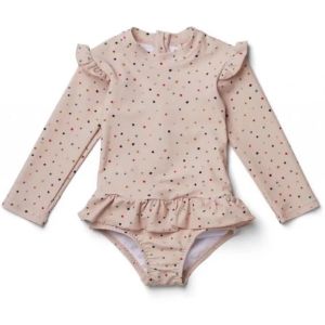 UPF50 Girls + Long Sleeve Swimsuit 1-9Y swimsuit with UV protection fabric-152c4c8b