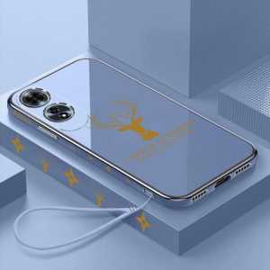 Promo Softcase oppo a60 Case Luxury Plating Premium Casing