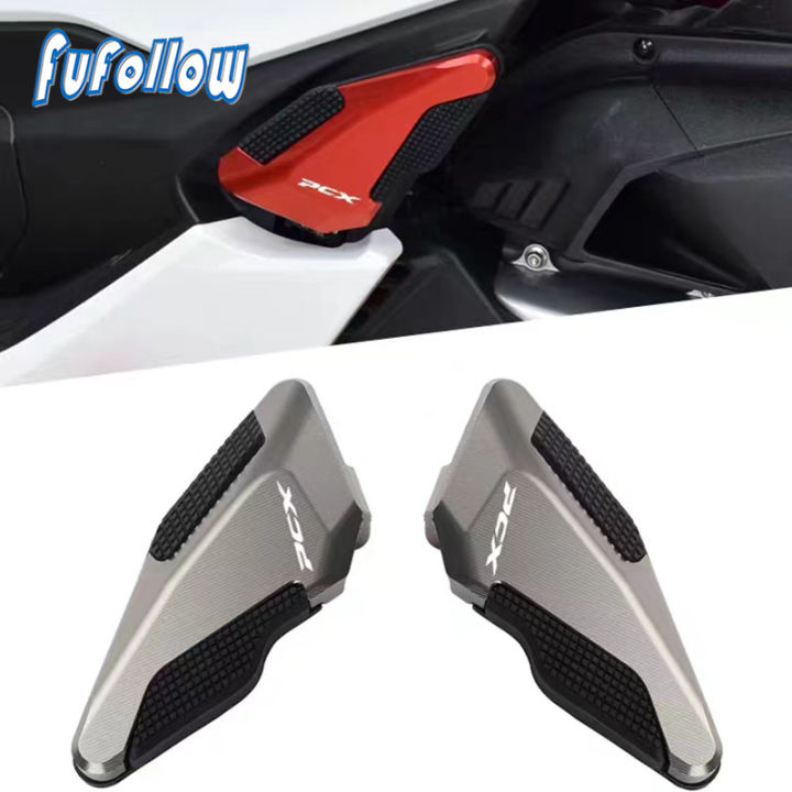バイク For PCX160 HONDA pcx160 Footpads Motorcycle Aluminum Alloy Pedal  Modified Skid proof Footrest  For Pcx 160 2021 2022 2023 For PCX160 HONDA pcx160 Footpads Motorcycle Aluminum Alloy Pedal