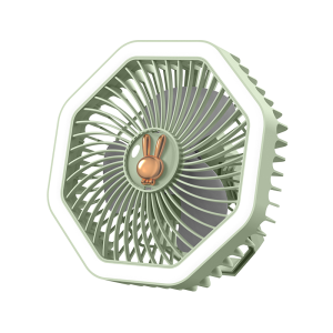 KELE Kipas Angin Meja Mini USB dengan LED 2025 - Kipas Portable Senyap & Hemat Energi 3 Level Kecepatan untuk Desktop & Dormitory