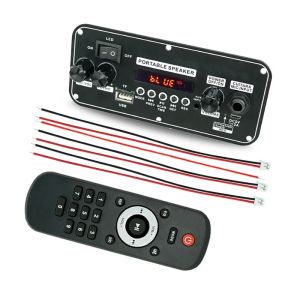 Cammuo Bluetooth 5.0 bảng mạch Giải Mã MP3 20W khuếch đại âm thanh trên xe hơi Máy nghe nhạc tự làm mô-đun radio