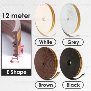 Door Window Seals Strip Door Gap Seal Weather Strip Gap Filler Penutup Lubang Tingkap & Pintu 隔音防水门窗户密封条 A18