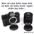 (CÓ SẴN) Combo Nắp sau lens, Nắp body cho lens/máy ảnh Fujifilm X mount ( Rear cap, body cap ngàm FX ). 