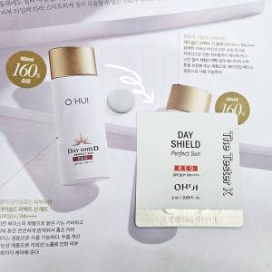 #พร้อมส่ง Exp22/2/27 #กันแดดเนื้อเบา สบายผิว ซึมง่าย ไม่อุดตัน #OHui – Day Shield Perfect Sun Red 1ml