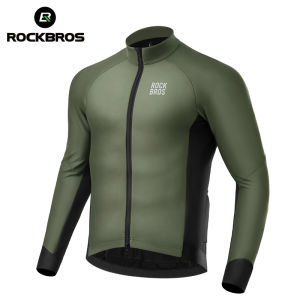 ROCKBROS Áo đi xe đạp Áo Lông Cừu chống gió đi xe đạp ấm áp áo khoác Jacket có túi cho quần áo thể thao cho nam